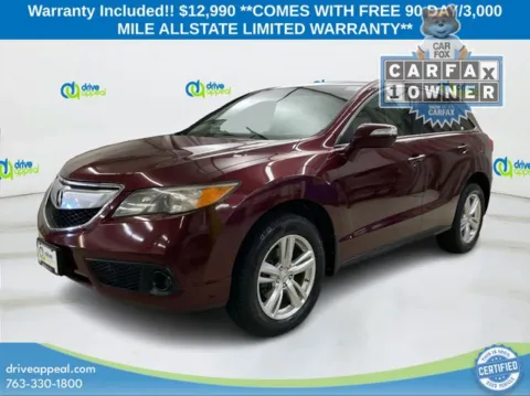 Red 2014 Acura RDX for sale in New Hope, MN