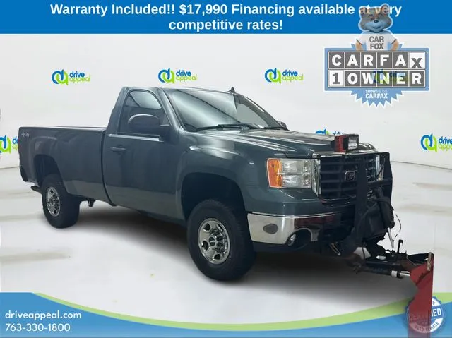 Gray 2007 GMC Sierra 2500 HD Work Truck for sale in New Hope, MN