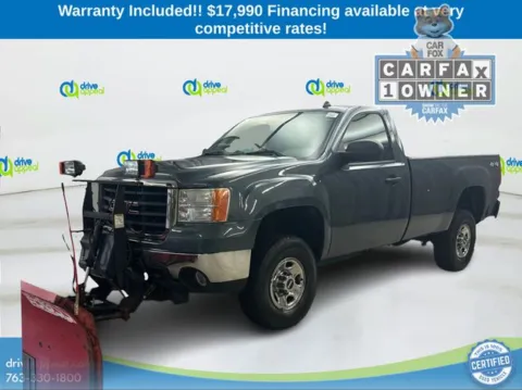Gray 2007 GMC Sierra 2500HD Work Truck for sale in New Hope, MN