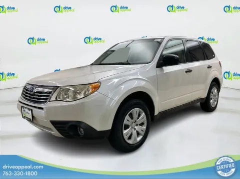 White 2010 Subaru Forester 2.5X for sale in New Hope, MN