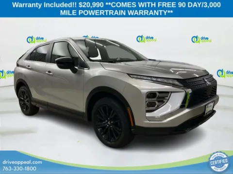 Silver 2023 Mitsubishi Eclipse Cross LE for sale in New Hope, MN