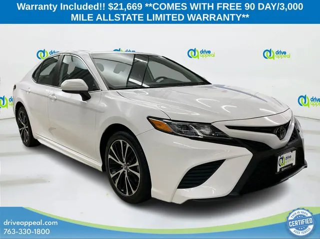 White 2019 Toyota Camry SE for sale in New Hope, MN