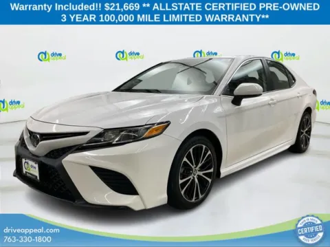 White 2019 Toyota Camry SE for sale in New Hope, MN