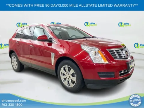 Red 2015 Cadillac SRX Luxury for sale in New Hope, MN