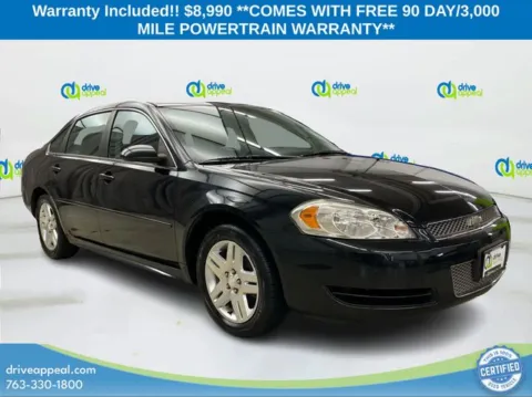 Black 2012 Chevrolet Impala LT for sale in New Hope, MN