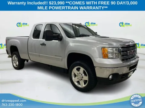 Silver 2013 GMC Sierra 2500HD SLE for sale in New Hope, MN