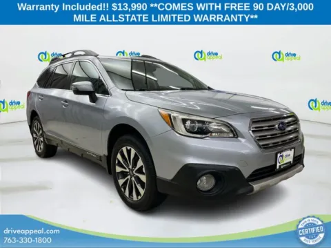 Silver 2017 Subaru Outback 3.6R for sale in New Hope, MN