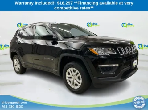 Black 2018 Jeep Compass Sport for sale in New Hope, MN