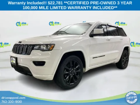 White 2020 Jeep Grand Cherokee Altitude for sale in New Hope, MN