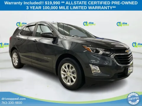 Gray 2021 Chevrolet Equinox LT for sale in New Hope, MN