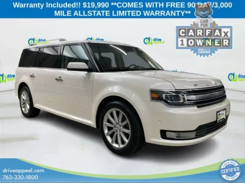 White 2019 Ford Flex Limited for sale in New Hope, MN