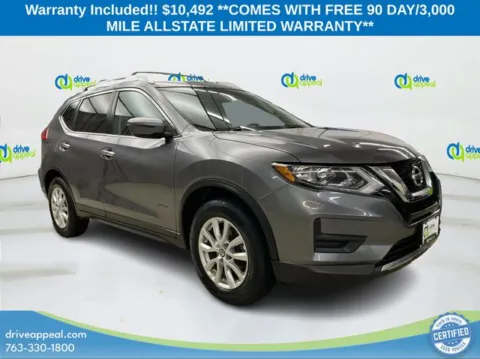 Gray 2017 Nissan Rogue SV for sale in New Hope, MN