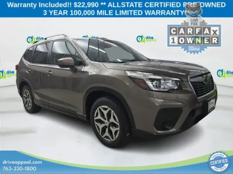 Brown 2020 Subaru Forester Premium for sale in New Hope, MN