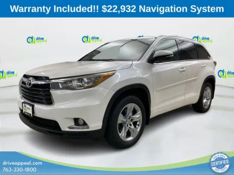 Photos of 2015 Toyota Highlander Limited for sale in New Hope, MN at Drive Appeal New Hope