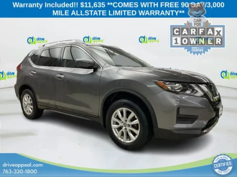 Gray 2018 Nissan Rogue SV for sale in New Hope, MN