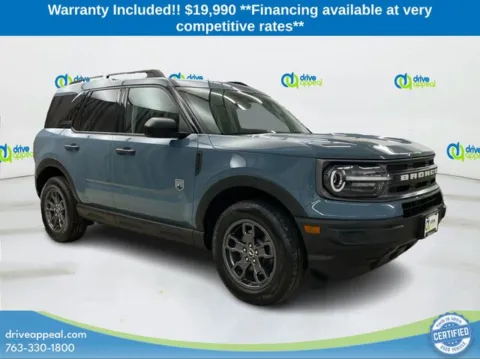 Blue 2022 Ford Bronco Sport Big Bend for sale in New Hope, MN