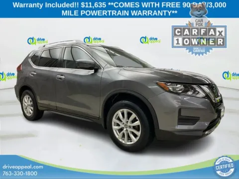Gray 2018 Nissan Rogue SV for sale in New Hope, MN