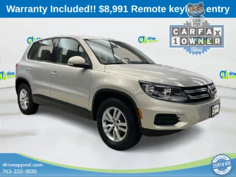 Silver 2012 Volkswagen Tiguan S for sale in New Hope, MN