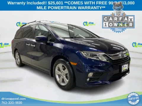 Black 2019 Honda Odyssey EX-L for sale in New Hope, MN