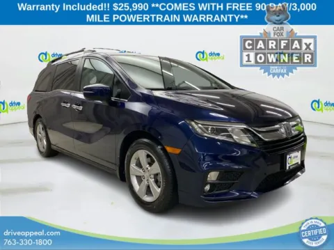 Black 2019 Honda Odyssey EX-L for sale in New Hope, MN