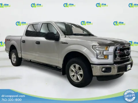 Silver 2016 Ford F-150 XLT for sale in New Hope, MN