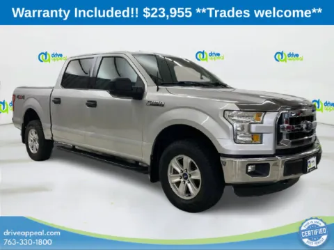 Silver 2016 Ford F-150 XLT for sale in New Hope, MN
