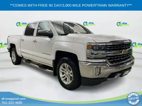 White 2017 Chevrolet Silverado 1500 LTZ for sale in New Hope, MN