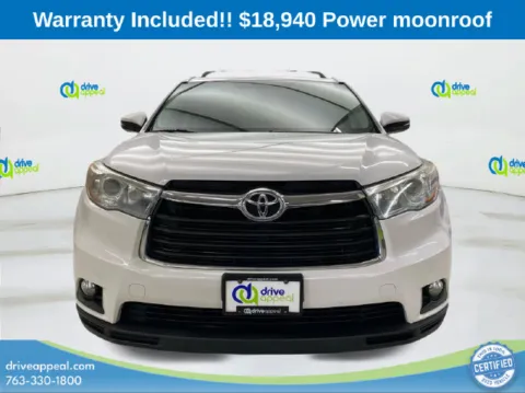 Another view of 2015 Toyota Highlander XLE V6 for sale in New Hope, MN at Drive Appeal New Hope