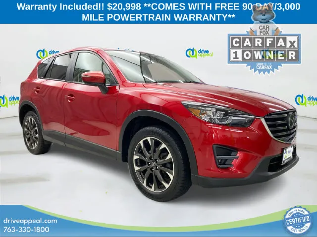 Red 2016 Mazda CX-5 Grand Touring for sale in New Hope, MN