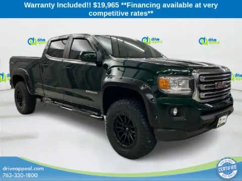 Green 2015 GMC Canyon SLE1 for sale in New Hope, MN
