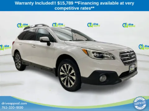 White 2016 Subaru Outback 2.5i for sale in New Hope, MN