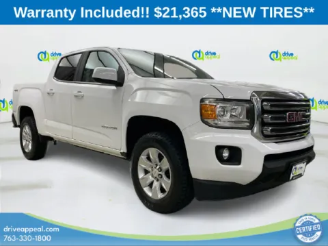 White 2018 GMC Canyon SLE1 for sale in New Hope, MN