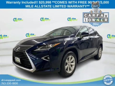 Used 2016 Lexus RX 350 for sale in New Hope, MN at Drive Appeal