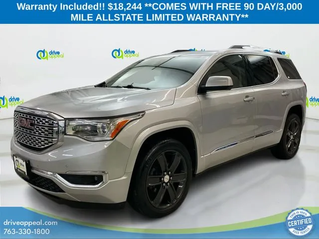 Silver 2019 GMC Acadia Denali for sale in New Hope, MN