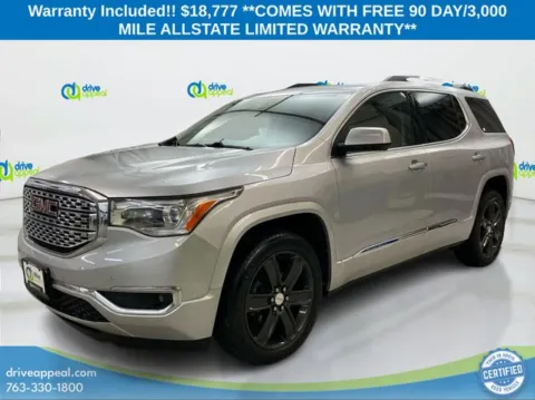 Silver 2019 GMC Acadia Denali for sale in New Hope, MN