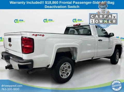 More photos of 2016 Chevrolet Silverado 2500HD Work Truck at Drive Appeal New Hope, MN