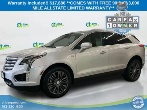 Silver 2017 Cadillac XT5 Premium Luxury for sale in New Hope, MN
