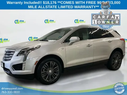 Silver 2017 Cadillac XT5 Premium Luxury for sale in New Hope, MN