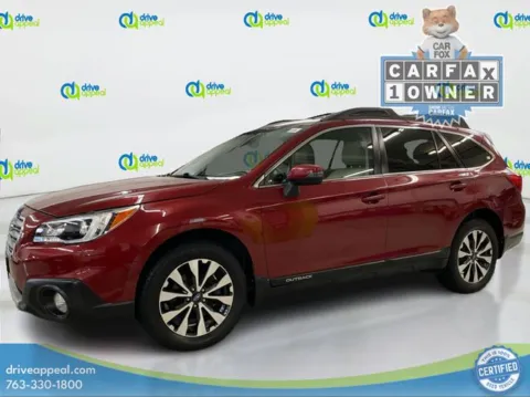 Red 2016 Subaru Outback 2.5i for sale in New Hope, MN