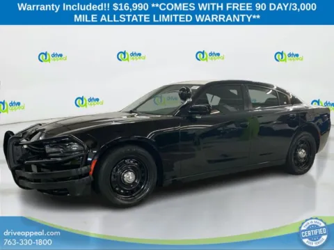 Black 2018 Dodge Charger Police for sale in New Hope, MN
