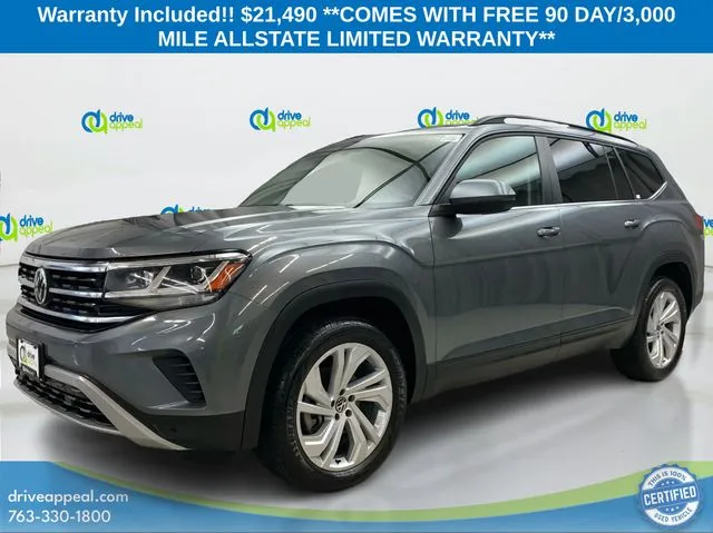 2021 Volkswagen Atlas 3.6L V6 SE w/Technology for sale in New Hope, MN