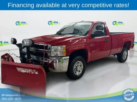 Red 2010 Chevrolet Silverado 2500HD Work Truck for sale in New Hope, MN