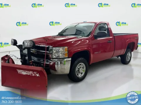 Red 2010 Chevrolet Silverado 2500HD Work Truck for sale in New Hope, MN