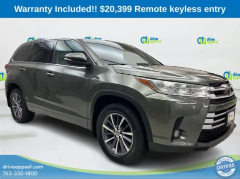 Another view of 2017 Toyota Highlander XLE for sale in New Hope, MN at Drive Appeal New Hope