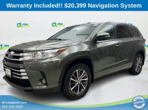 Gray 2017 Toyota Highlander XLE for sale in New Hope, MN
