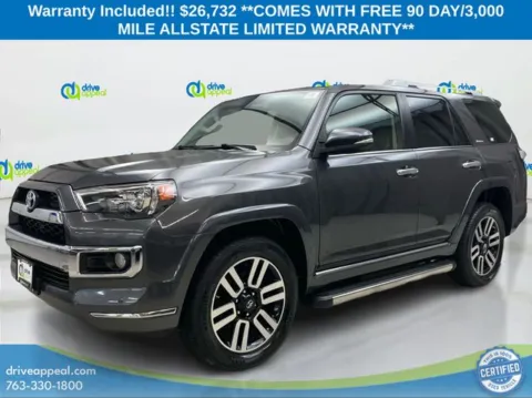 Gray 2018 Toyota 4Runner Limited for sale in New Hope, MN