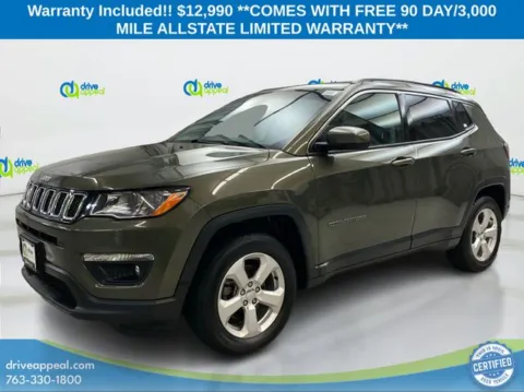 Green 2018 Jeep Compass Latitude for sale in New Hope, MN