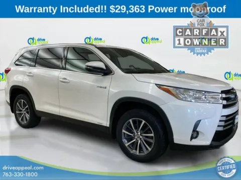 Another view of 2019 Toyota Highlander Hybrid XLE for sale in New Hope, MN at Drive Appeal New Hope
