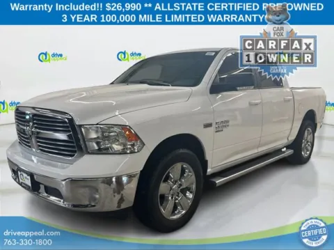 White 2019 Ram 1500 Classic Big Horn for sale in New Hope, MN