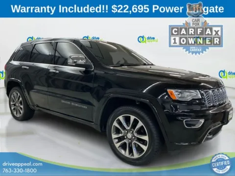 Another view of 2018 Jeep Grand Cherokee Overland for sale in New Hope, MN at Drive Appeal New Hope